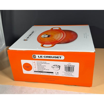 Le Creuset Signature Cast Iron 4.5 Qt Round Casserole Dutch Oven NIB