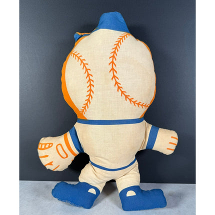 1969 New York Mets “Mr. Met” Stuffed Doll 1960s Vintage 15” Collectible