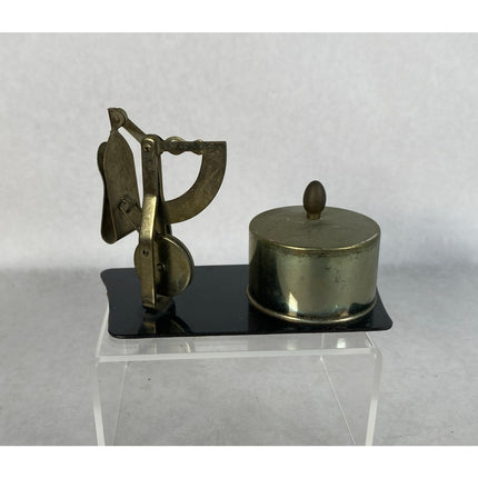 Desktop Postal Stamp Dispenser & Scale – Vintage Office Collectible