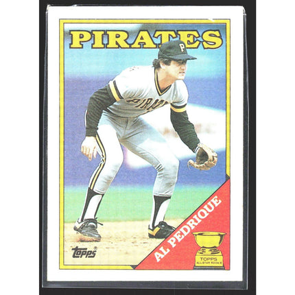 Al Pedrique 1988 Topps #294 Pittsburgh Pirates