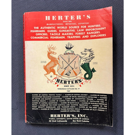 1967 Herter’s Wholesale Catalog #77 – Vintage Collectible Catalog