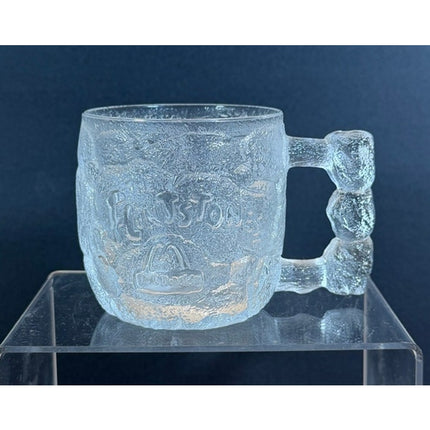 McDonald's RocDonald's Flintstones Glass Mugs Set of 4