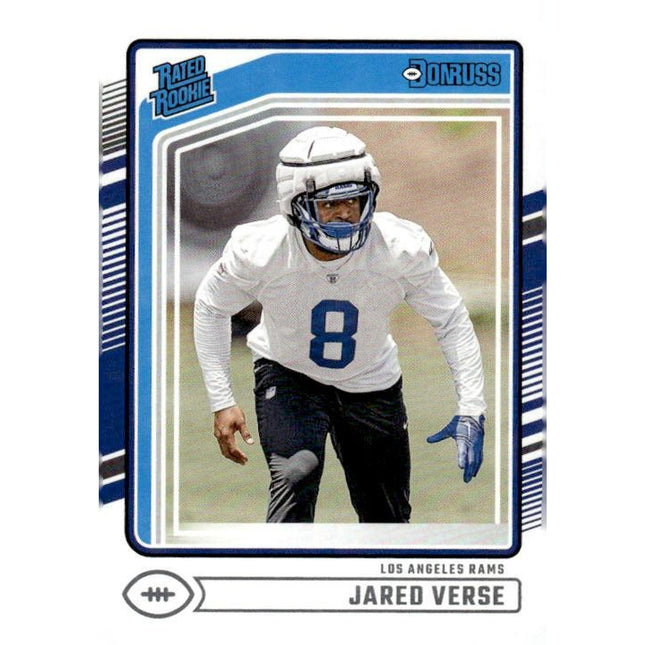 Jared Verse 2024 Donruss #341 RC Los Angeles Rams