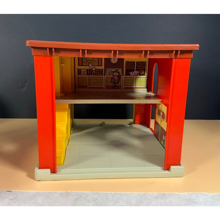 Fisher-Price Fire Station Complete with Original Box Vintage Play Family Toy