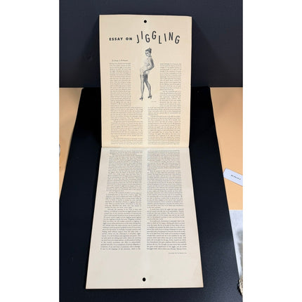 1948 Esquire Glamour Gallery Pinup Calendar 12" x 8.5" Retro Collectible
