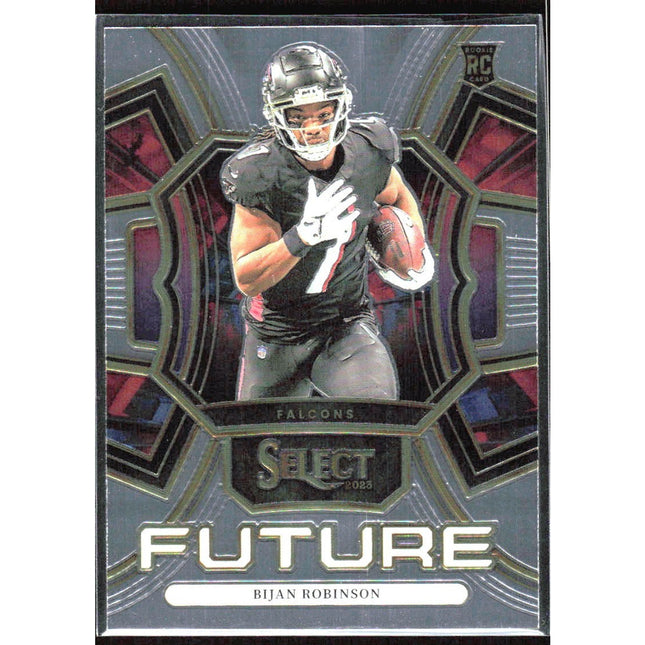 Bijan Robinson 2023 Panini Select Future #FUT-BRO Atlanta Falcons