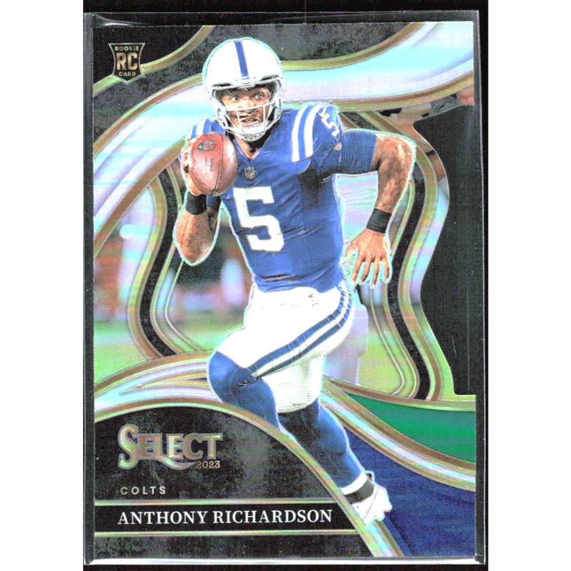 Anthony Richardson 2023 Panini Select Orange Prizms Die Cuts #297 SN,RC Colts