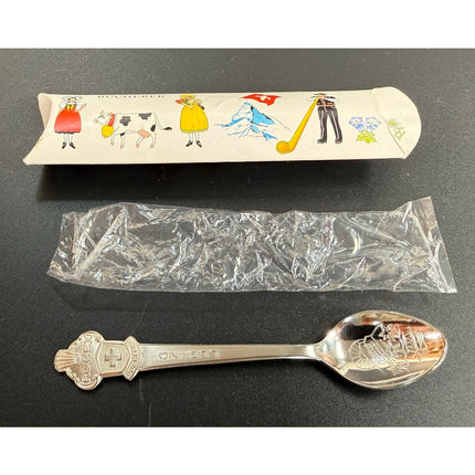 Rolex Bucherer of Switzerland Lugano Spoon 4½" w/ Box Collectible