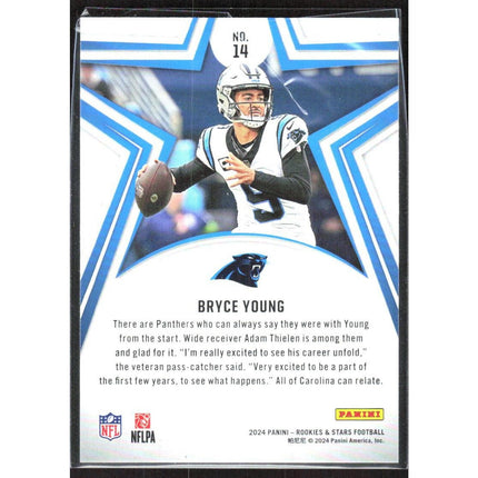 Bryce Young 2024 Panini Rookies & Stars #14 Carolina Panthers
