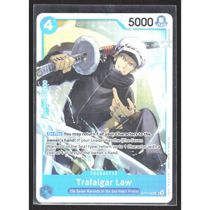 Trafalgar Law Premium Booster -The Best- Vol. 2 #ST17-002 Super Rare