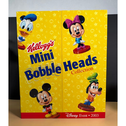 Kellogg's Disney Mini Bobble Heads Collection 16 Figure Set NIB
