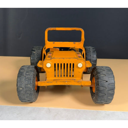 Tonka Jeep Dune Buggy MR-970 Yellow Black Pressed Steel Vintage Toy Vehicle
