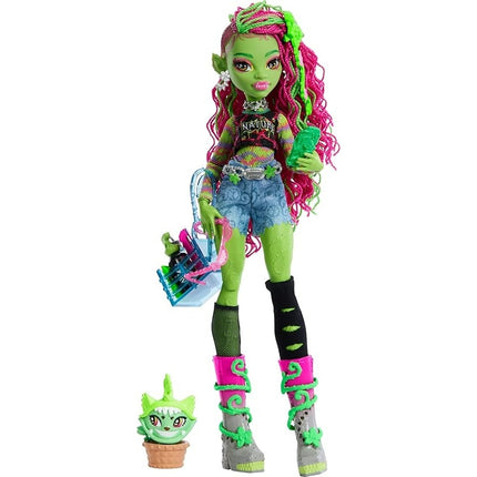 Monster High Venus McFlytrap 12.7" Fashion Doll w/ Accessories NISB MSRP $24.99
