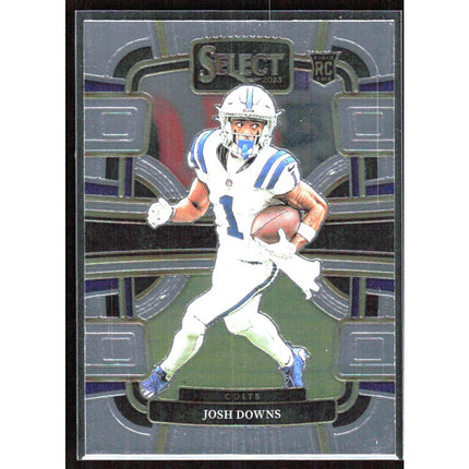 Josh Downs 2023 Panini Select #44 RC Indianapolis Colts