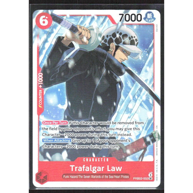 Trafalgar Law Premium Booster -The Best- Vol. 2 #PRB02-002 Super Rare