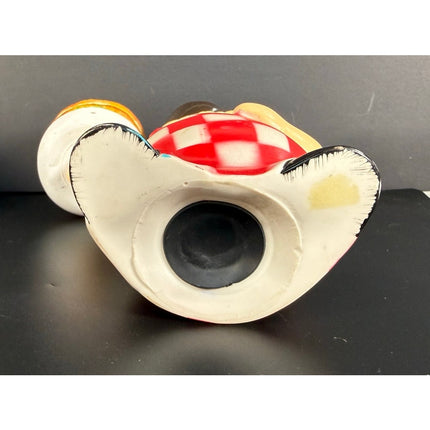 Elby’s Big Boy 9" Plastic Hamburger Bank Vintage Collectible