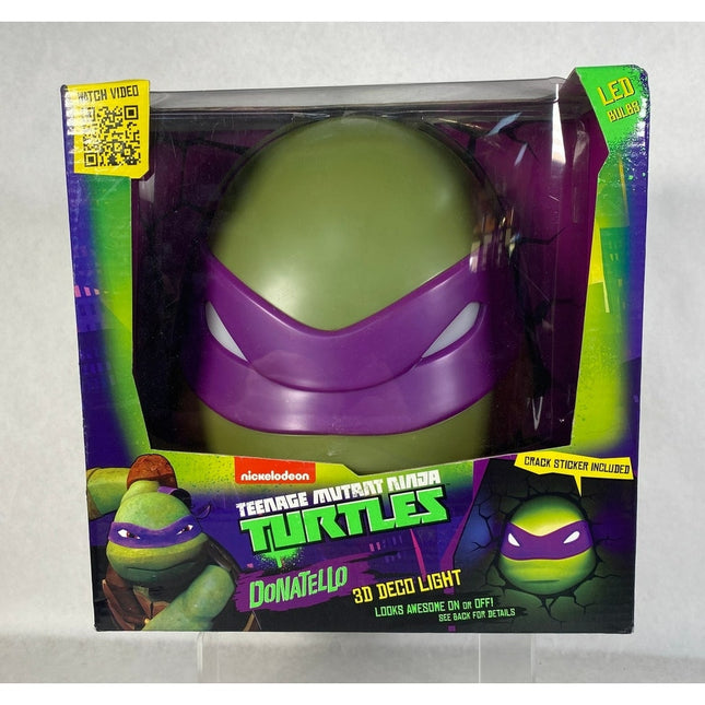 Nickelodeon TMNT Teenage Mutant Ninja Turtles Donatello 3D Deco Night Light NISB