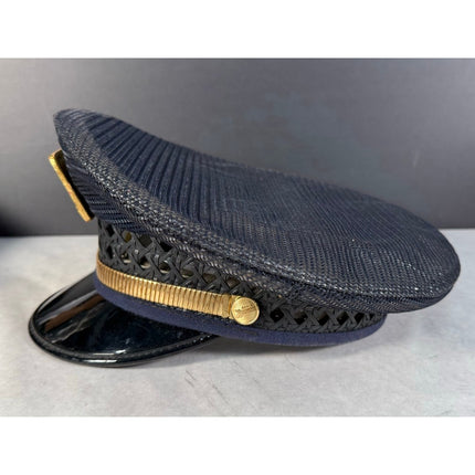 Amtrak Conductor Railroad Hat with Rain Cover