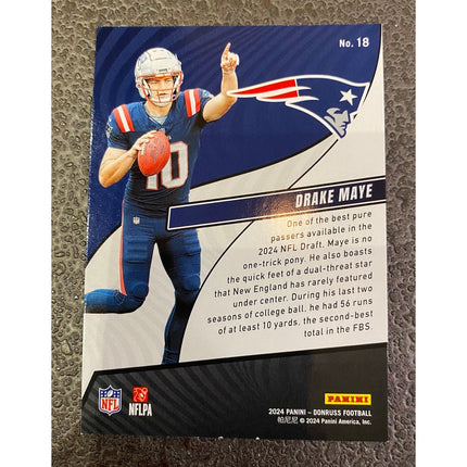 2024 Panini Donruss Rookie Revolution RC Drake Maye #18