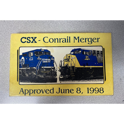 CSX-Conrail Merger June 8, 1998 Knife & Pin Set | NIB