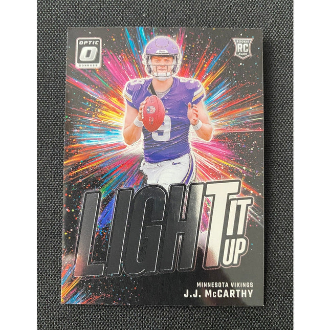 J.J. McCarthy 2024 Optic 2 Vikings Light it Up