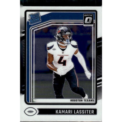 Kamari Lassiter 2024 Donruss Optic #261 RC Houston Texans