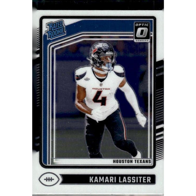 Kamari Lassiter 2024 Donruss Optic #261 RC Houston Texans