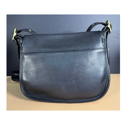 Vintage Coach Patricia’s Legacy #9951 Black Leather Crossbody Handbag