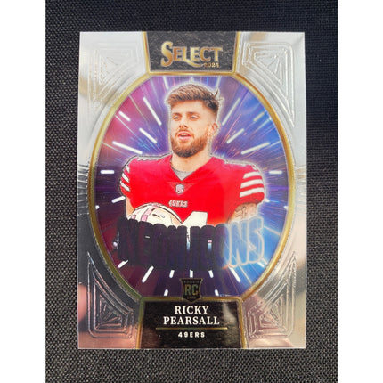 Drake Pearsall 2024 Select 6 49ers Neonicons
