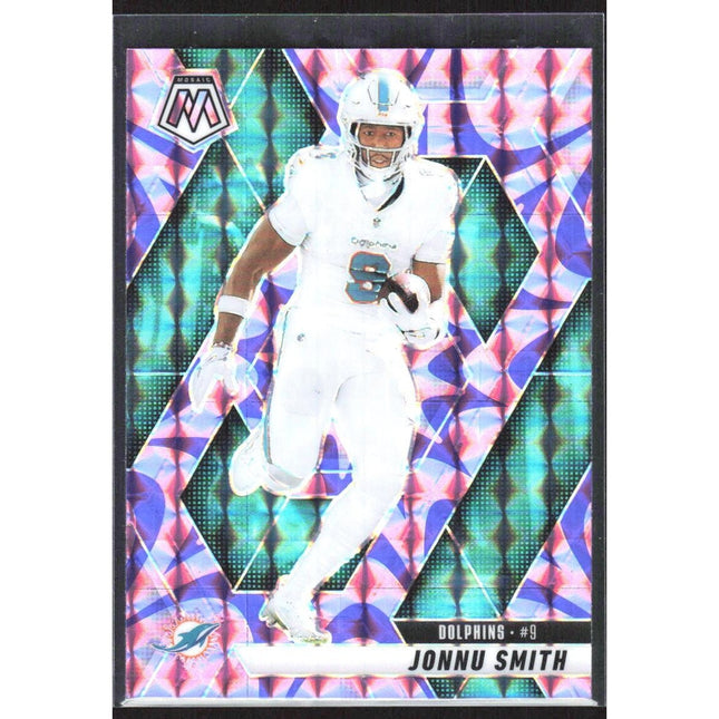 Jonnu Smith 2025 Panini Mosaic Mosaic Reactive Purple #94 Miami Dolphins