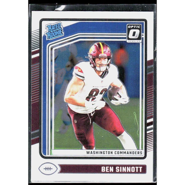 Ben Sinnott 2024 Donruss Optic #207 RC Commanders
