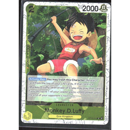 Monkey.D.Luffy Premium Booster -The Best- Vol. 2 #ST13-014 Common
