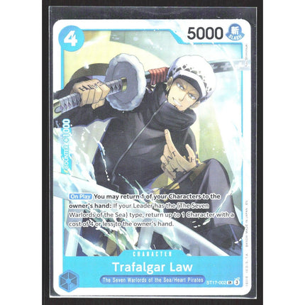 Trafalgar Law Premium Booster -The Best- Vol. 2 #ST17-002 Super Rare