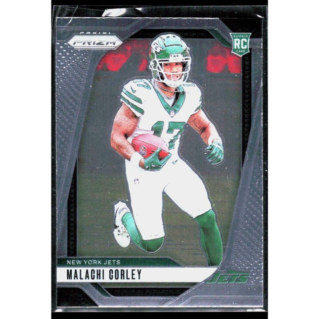 Malachi Corley 2024 Panini Prizm #369 RC New York Jets