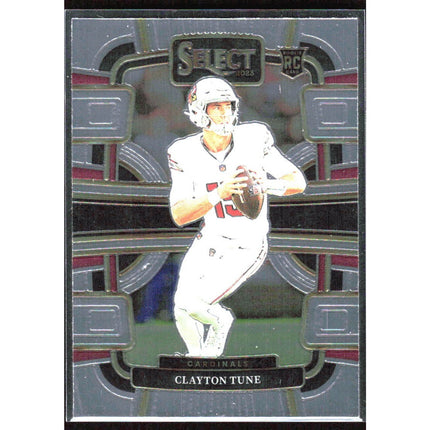 Clayton Tune 2023 Panini Select Silver Prizms #2 RC Arizona Cardinals