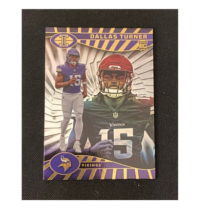 2024 Panini Illusions Dallas Turner RC #99 Vikings Rookie