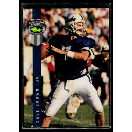 Dave Brown 1992 Classic Four Sport #301
