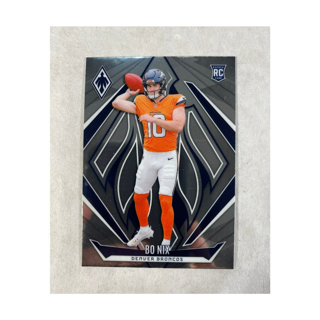 2024 Panini Phoenix Bo Nix Rookie Card #159 Denver Broncos