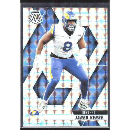 Jared Verse 2025 Panini Mosaic Silver #8 Los Angeles Rams