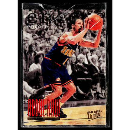 Mahmoud Abdul-Rauf 1995-96 Ultra #299 Denver Nuggets