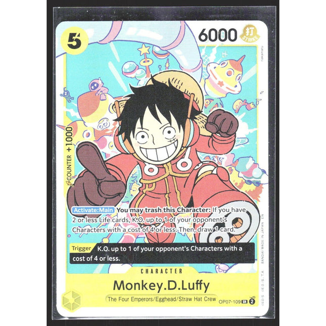 Monkey.D.Luffy (109) 500 Years in the Future #OP07-109 Super Rare