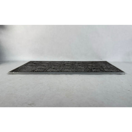 Wilton Morgan & Peace Silver Dollar Rectangular Display Plaque Trivet Hot Plate