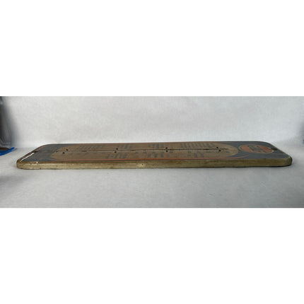 Vintage 1940s Gulf No-Nox Gasoline Metal Thermometer Sign – Working!