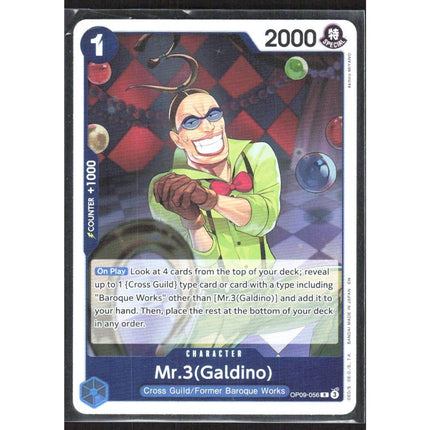 Mr.3(Galdino) Emperors in the New World #OP09-056 Rare