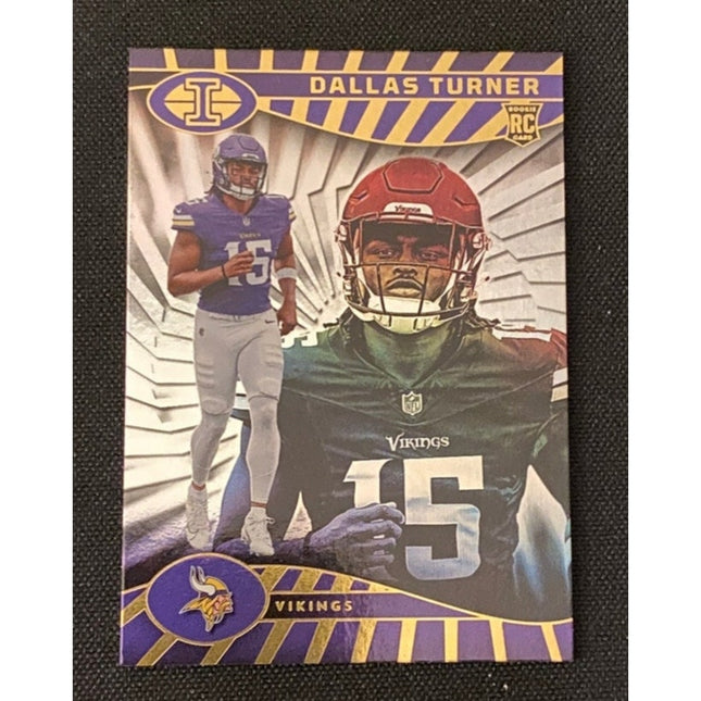 2024 Panini Illusions Dallas Turner RC #99 Vikings Rookie