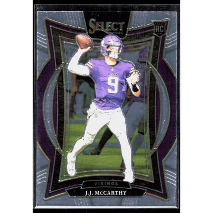 J.J. McCarthy 2024 Panini Select #24 RC Minnesota Vikings