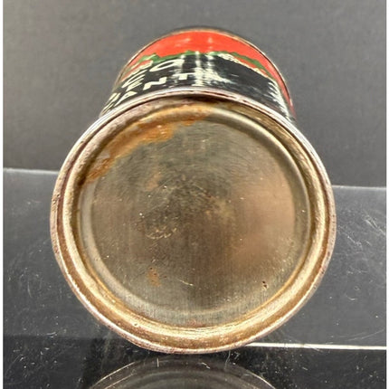 Vintage Texaco Home Lubricant 3oz Oil Tin Oiler Can Empty
