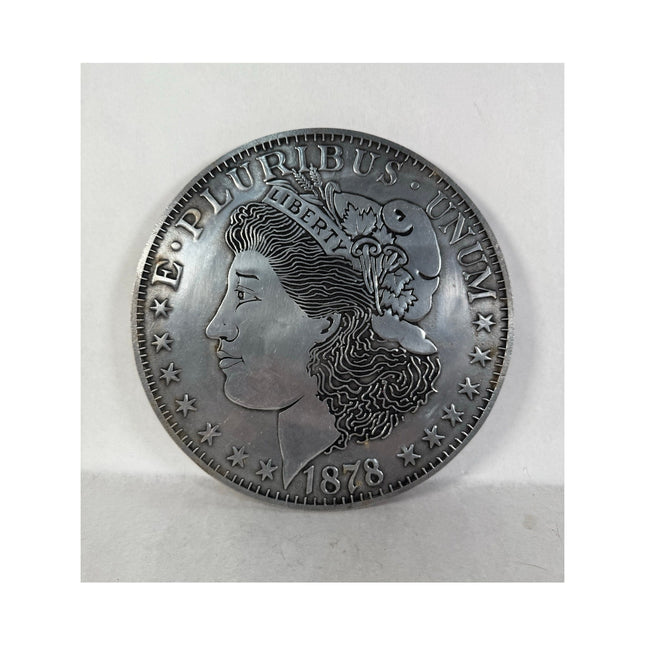 Vintage Wilton RWP 12" Morgan Silver Dollar Trivet Hot Plate Decorative Plaque