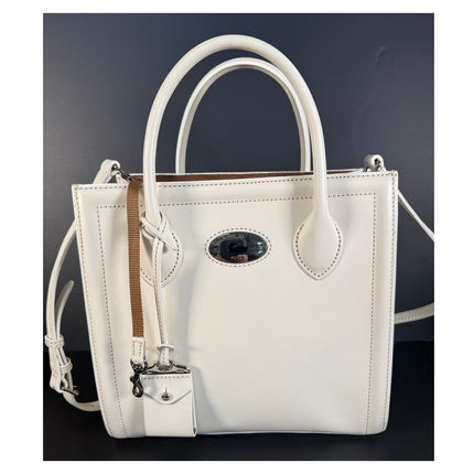 Dooney & Bourke Florentine Toscana White Bobo Tote Handbag BFLRN0691 MSRP $368