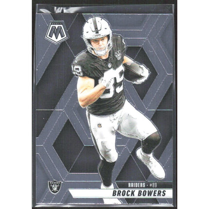 Brock Bowers 2025 Panini Mosaic #5 Las Vegas Raiders